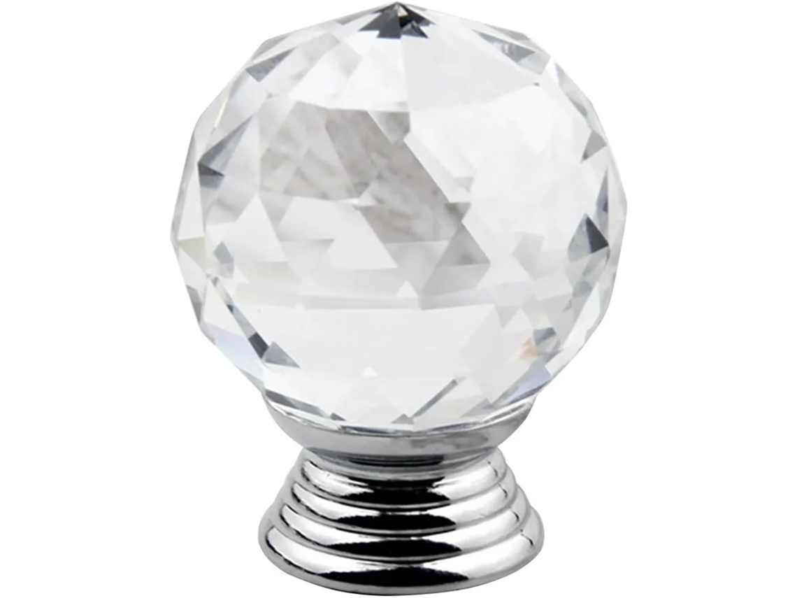 Puxadores De Cristal Para Gavetas, Conjunto Com 12 Peças Puxadores De Cristal Para Portas Armários, Gavetas E Cômodas