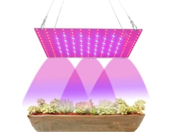 Lâmpada de cultivo LED com 169 LEDs para plantas, Brilvibera, para uso interno.