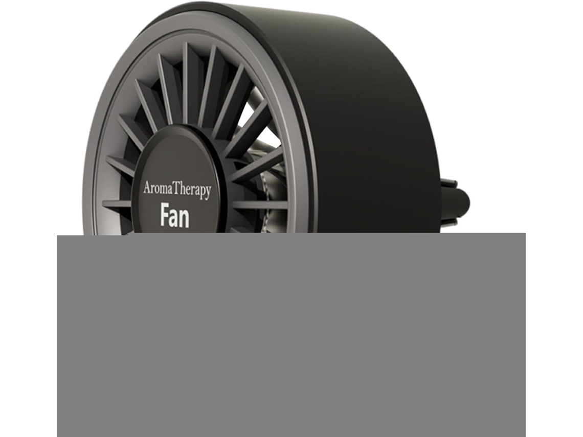 Ventilador Portátil Para Carro Com Luzes Coloridas E Aromatizador