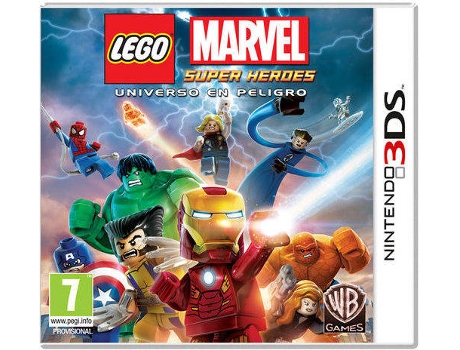 Jogo Nintendo 3Ds Lego Marvel Super heroes
