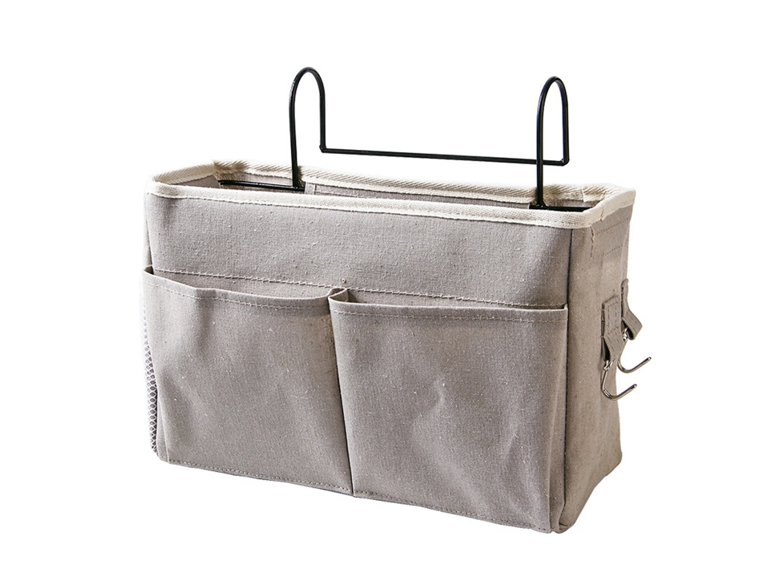 Lurelia Bolsa De Cabeceira, 2 Ganchos, Suspensa, Com Bolsos, Para Sofá, 30x26x11 Cm