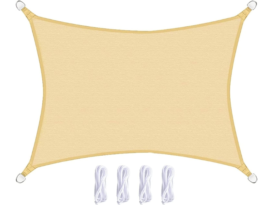 Vela De Impermeável Com Proteção Uv Para Pátio, Jardim