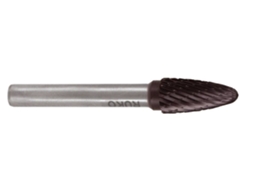 RUKO-116033Tc-Brocas De Carboneto Ticn Em Formato F-Rbf Arco Completo (Ø 12 Mm)