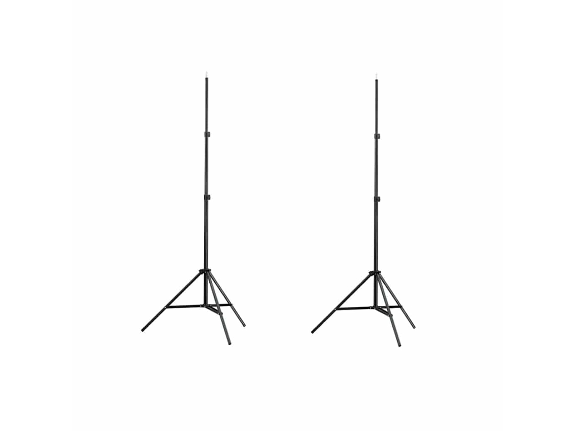 Vidaxl Tripe Luz, 2 Pc, Altura 78-210 Cm