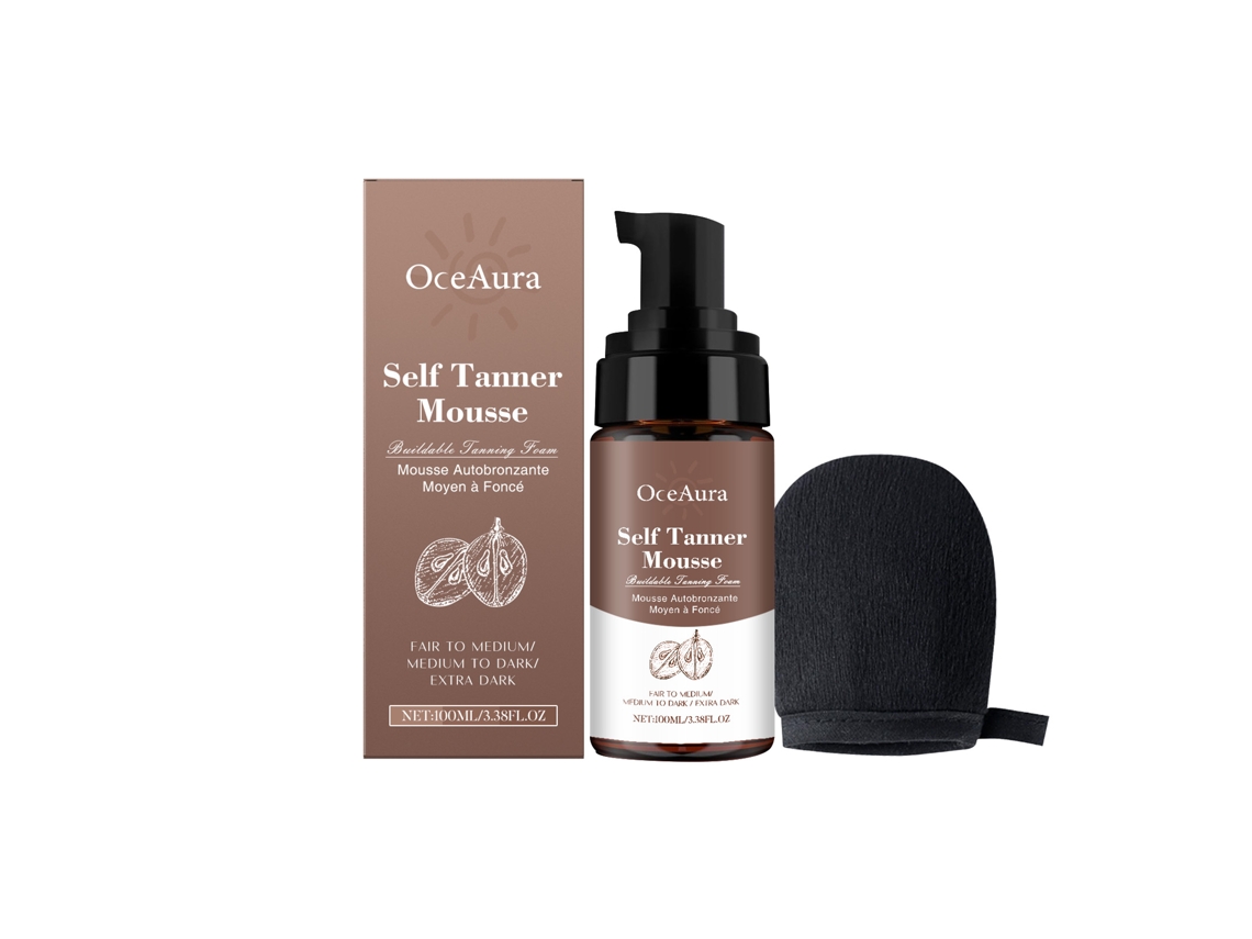 Mousse Bronzeadora Natural Fácil Aplicação