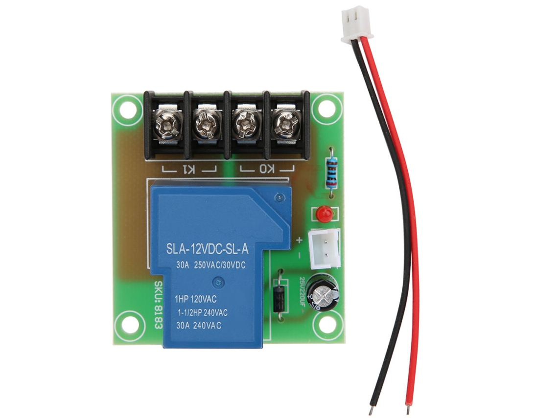 Placa de Relé de Alta Corrente XH M138, entrada 12V, saída 30A S/MARCA