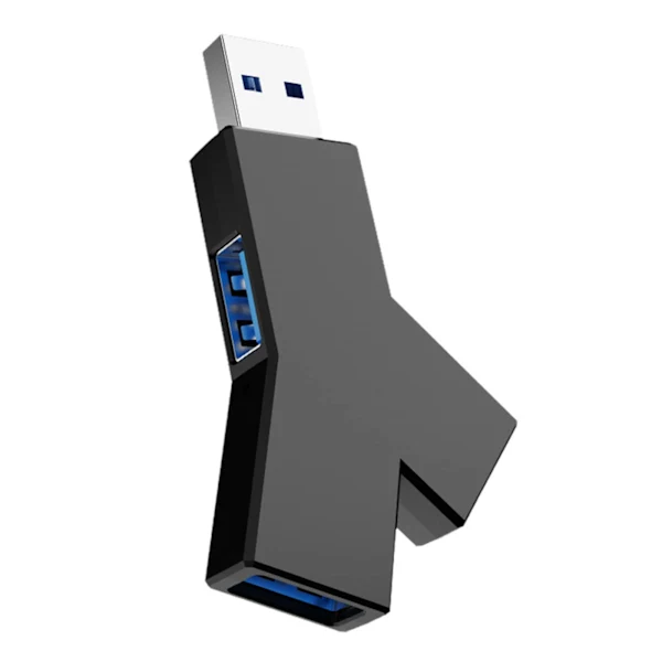 Hub Usb, Divisor De 3 Portas Aquaforge (2 Usb 2.0 Usb 3.0)