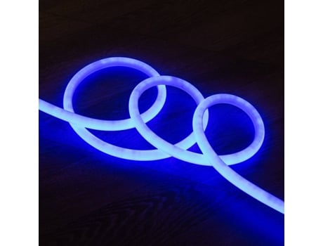 Fita Neon Led Regulável PRISMICA 220V AC 120 LED  (1m - Azul)