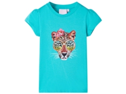 T-shirt Infantil Menta 116