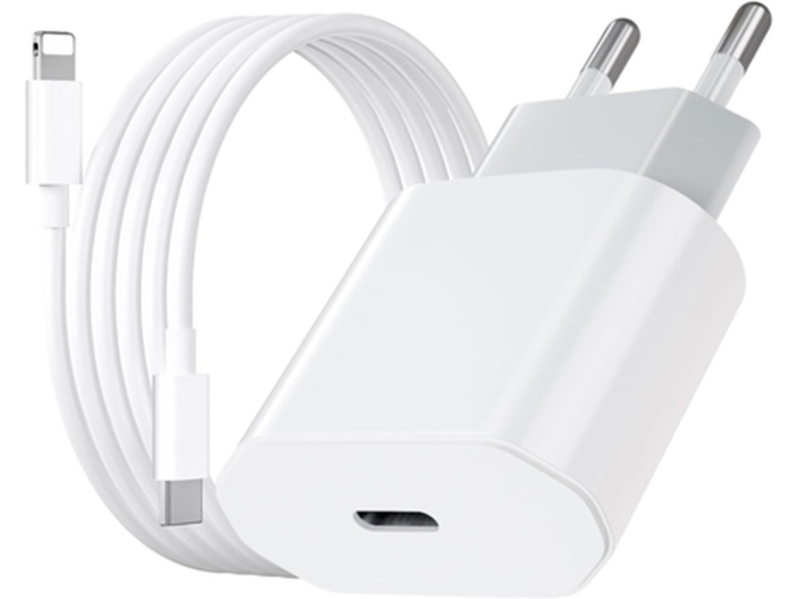 Zsanfs Carregador Para Smartphonew Com Cabo 2m 2m Branco