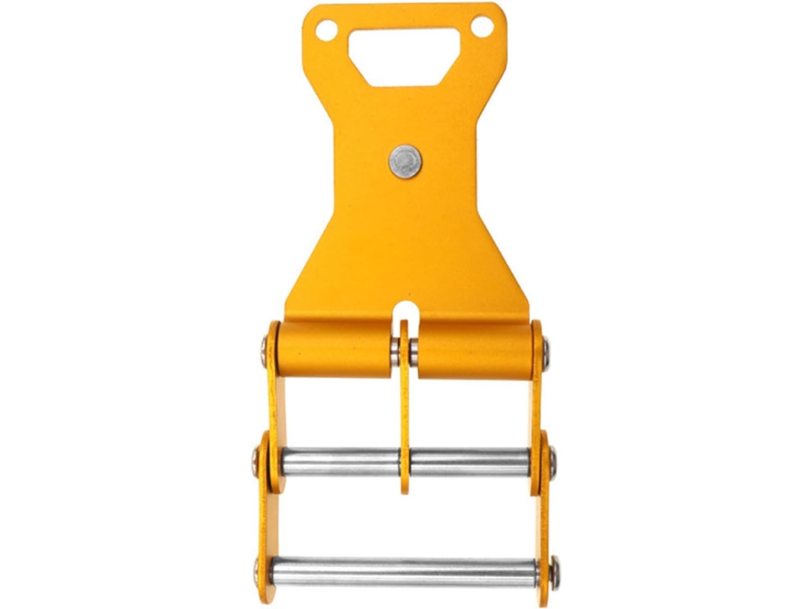 Base portátil de suspensão rápida para ferramentas de armadura e acessórios de cintura, com clipe para cinto.