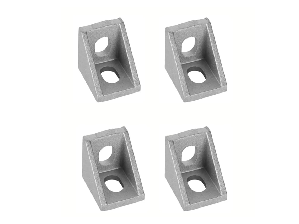 Kit De Conexão Perfil Alumínio 2020 Para Impressora 3d, Encaixe De 6mm