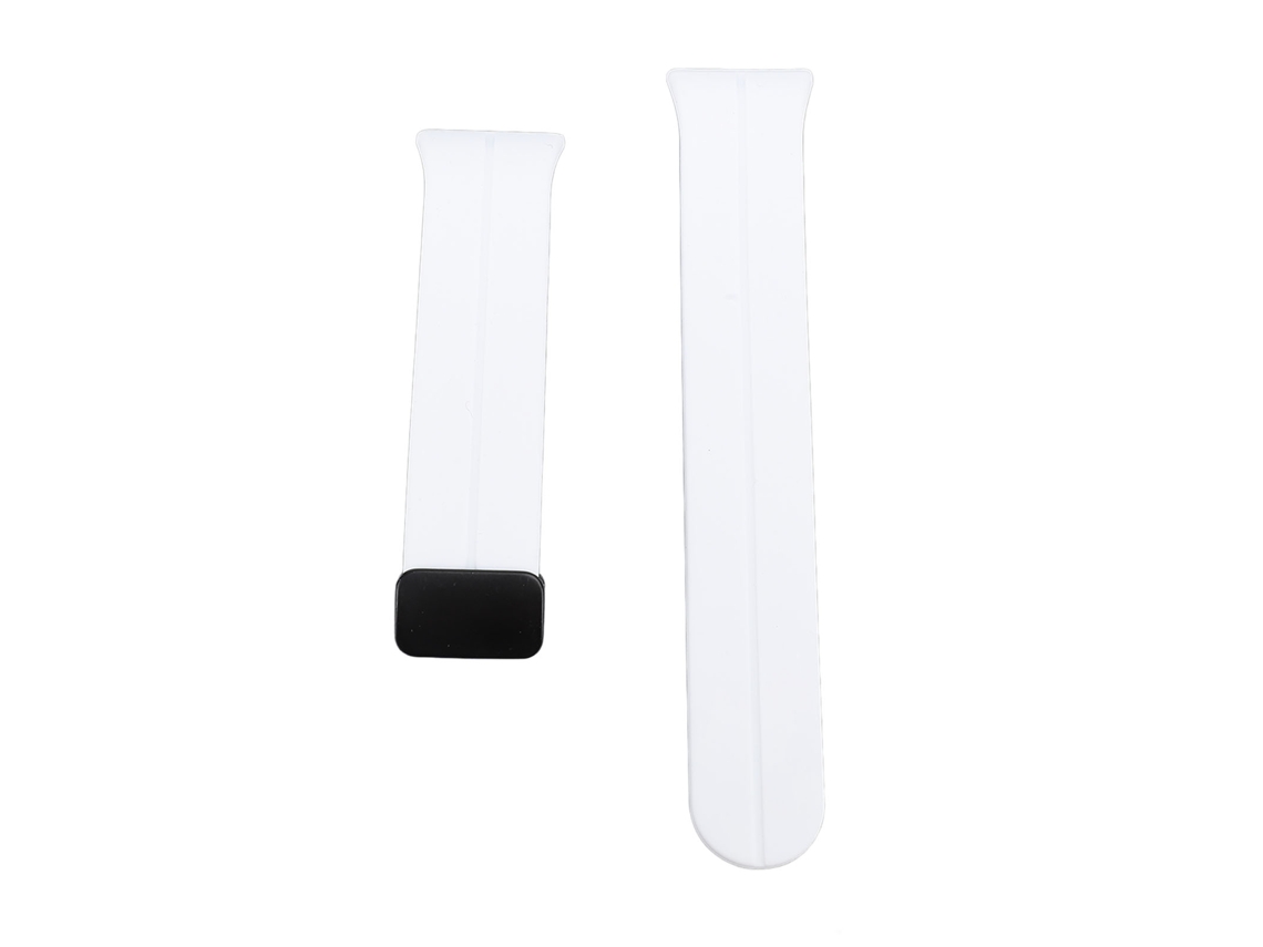Cinto De Relógio De Silicone Com Fecho Rápido Para Galaxy Fit3, Confortável E Resistente A Arranhões Branco