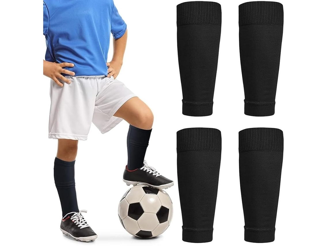 Lurelia Acessório De Futebol Respirável Elástico, Para Corrida, Poliéster, Preto