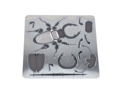 Puzzle de Metal 3d Adulto Inoxidável Stag Scarab 7.3x5.8x1.7cm