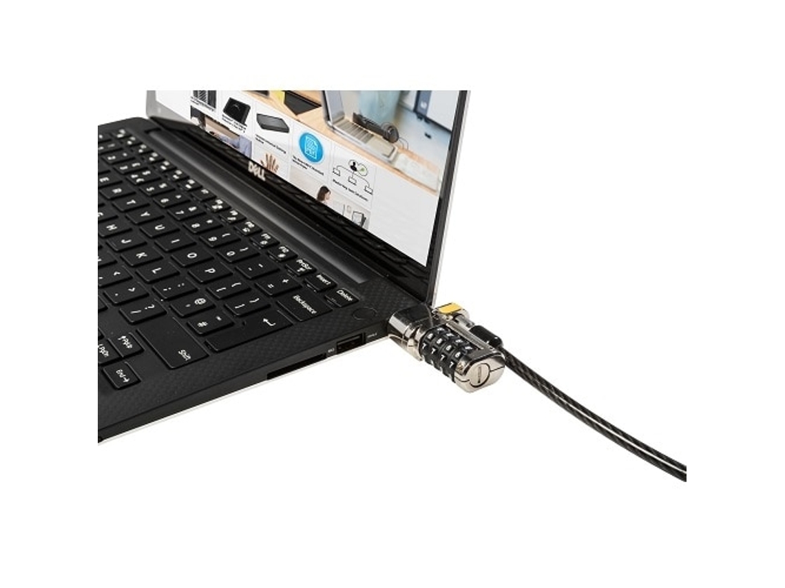 Cadeado de Segurança DELL 461-Aaeu Chrome 1.8m Preto