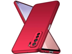 Capa Huawei P40 Lite 5G HONGWE. Vermelho