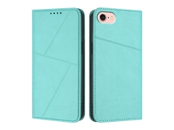 Capa De Couro Fosco Para Iphone 17e - Flip Magnético