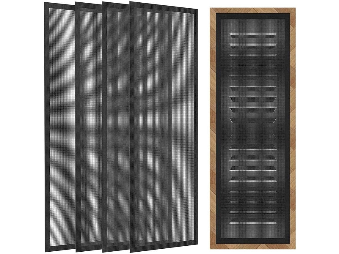 Extrator De Ventilação De Parede Externa De 4 Polegadas Para Uso Externo Com Aba Acolchoada Antiderrapante