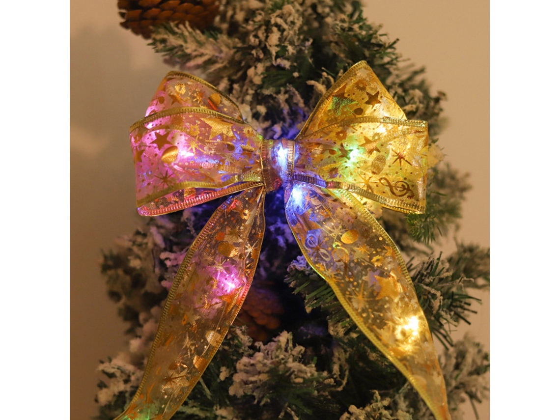 Luzes de Fita Natal 5m 50led Dourado Reutilizável Brilhante