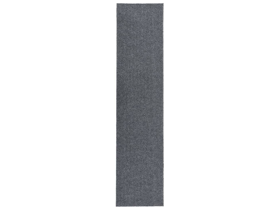 Vidaxl Tapete/passadeira De Entrada 100x450 Cm Cinzento