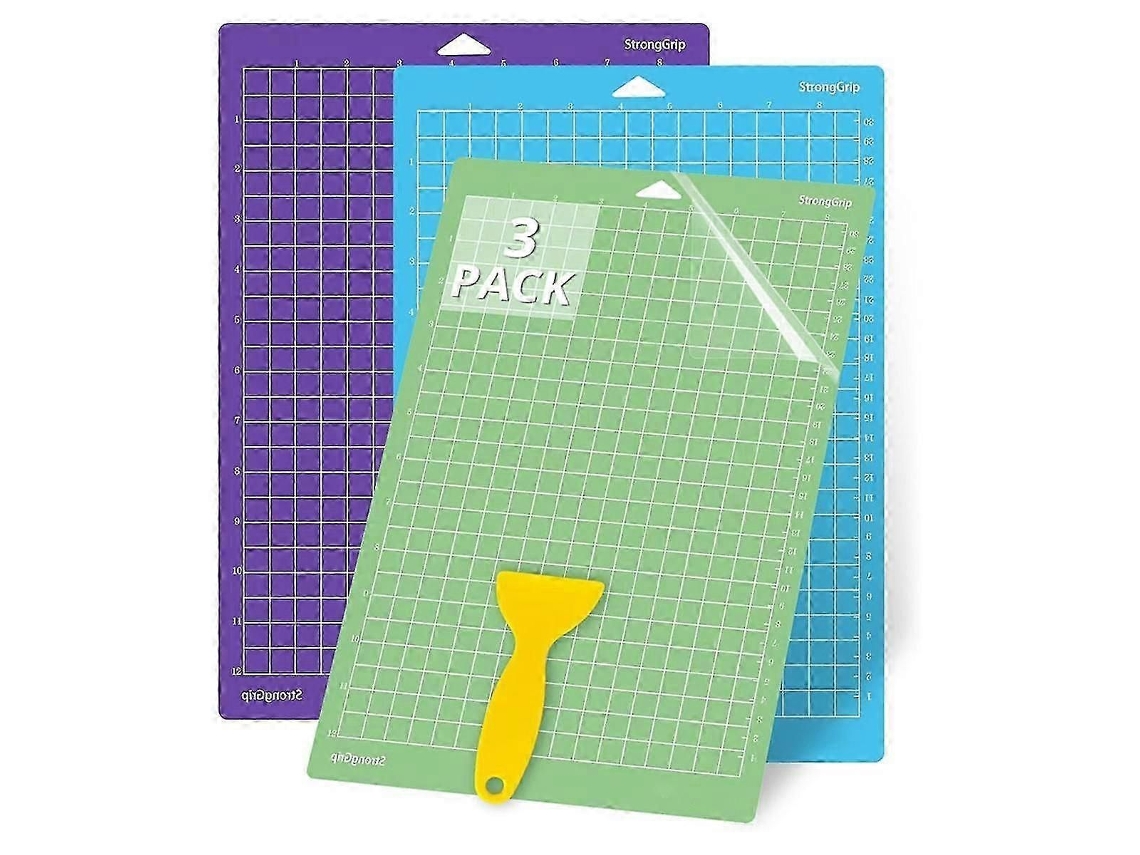 Tapetes De Corte Para Joy Xtra, Pacote Com 3 Tapetes De Corte 8,5x12 Polegadas, Adesivos, Reutilizáveis, Para Plotter