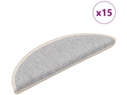 Stair Mat, Stair Mats Vidaxl Prateado Tecido (56 X 17 X 3 Cm)