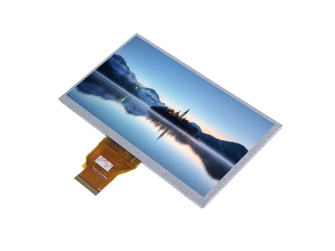Tela Lcd (tela Resistiva De 7 Polegadas, Exibição Em Alta Definição)