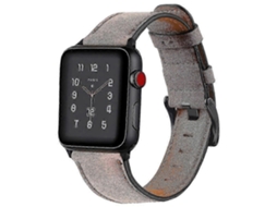 Compatível Com Pulseira Apple Watch, Pulseira De Couro De Substituição Compatível Olysi Shop