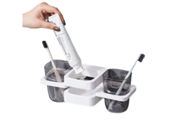 Copo para Escova de Dentes, Porta escova, Caneca, Branco AQUAFORGE