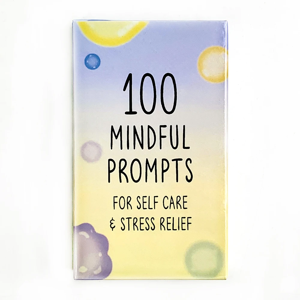 o Novo Oracle Cards, com 100 Cartas de Lembretes de Atenção Plena, Ajuda Você a Cuidar de Si Mesmo e a Aliviar o Estresse. MDUG