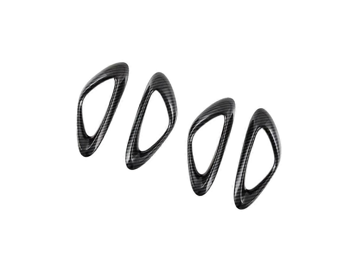 Conjunto De 4 Peças De Acabamento Interno Da Maçaneta Da Porta Em Fibra De Carbono Para Byd Seal / Byd Atto 4_yua