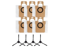 Peças De Reposição Para O Kit De Acessórios Do Aspirador Robótico P20 Pro, Incluindo Escova Lateral E Sacos Para Aspirador._ozo