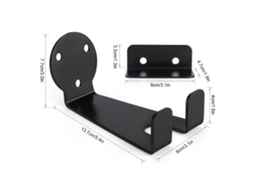 Suporte de Parede para Bicicleta Mali rack de parede para exibição e armazenamento, aço resistente 60kg