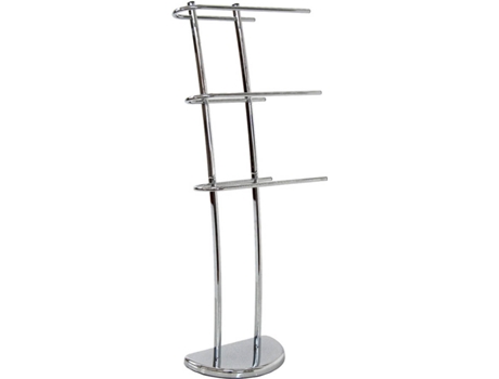 Toallero  Prateado De Metal (39x18x105 cm)