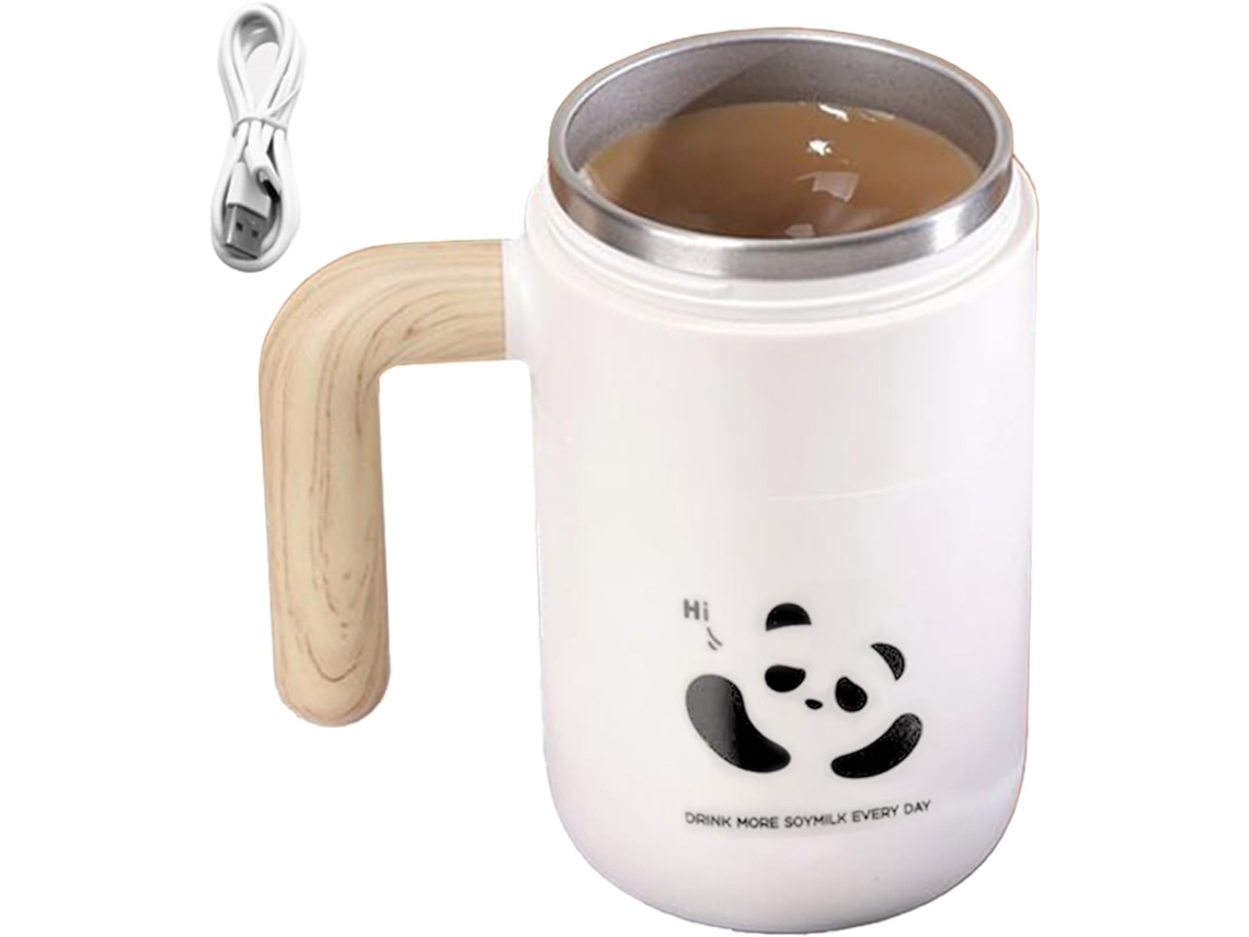 Caneca Automisturadora, Recarregável E Silenciosa.