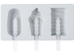 Forma De Silicone Reutilizável Para Picolé, Com Boa Elasticidade E Durabilidade, Prática E Resistente Para Fazer Sorvete