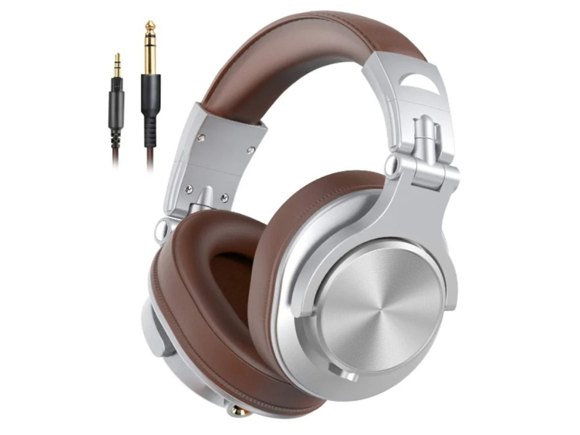 Auscultadores On Ear Microauriculares Yizhood Bluetooth Castanho