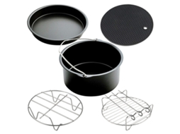 Laxiscreed Acessórios Para Fritadeira De Ar Tuotuo — Conjunto De 10 Peças Para Fritar E Assar
