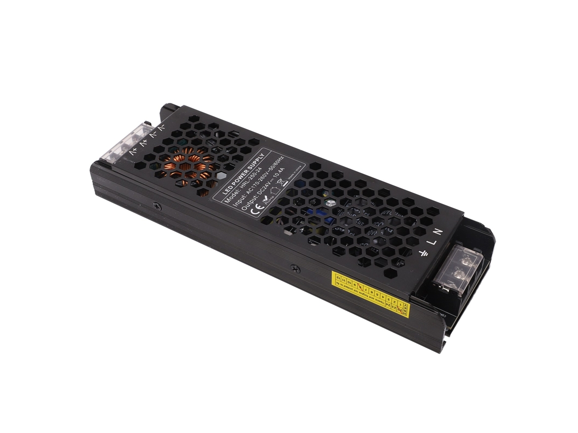 Fonte De Alimentação Led De 250w Dc24v Com Chave
