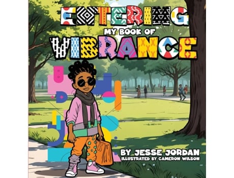 Livro ENTERING MY BOOK OF VIBRANCE de Jesse Jordan (Inglês)