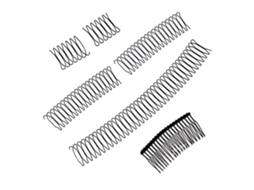 Pente Fixador De Cabelo Em Forma U Invisível Flexível Clips Para Mulheres Meninas 5pcs Preto