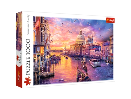 Puzzle 1000 Os Encantos De Veneza Trefl 10926 Trefl Puzzle