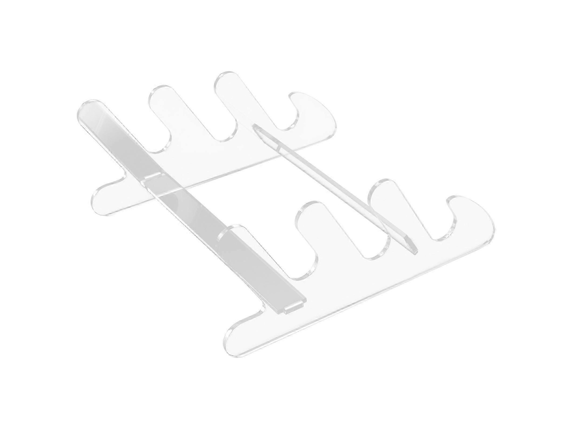 Suporte Para Teclado De Computador, Suporte De Acrílico Para Teclado, Suporte Transparente Para Teclado, Material De Escritório Everley891