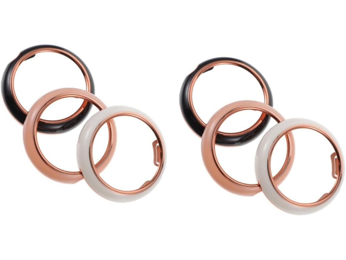 Conjunto De 6 Capas Relógio À Prova Choque, Flexíveis, Para