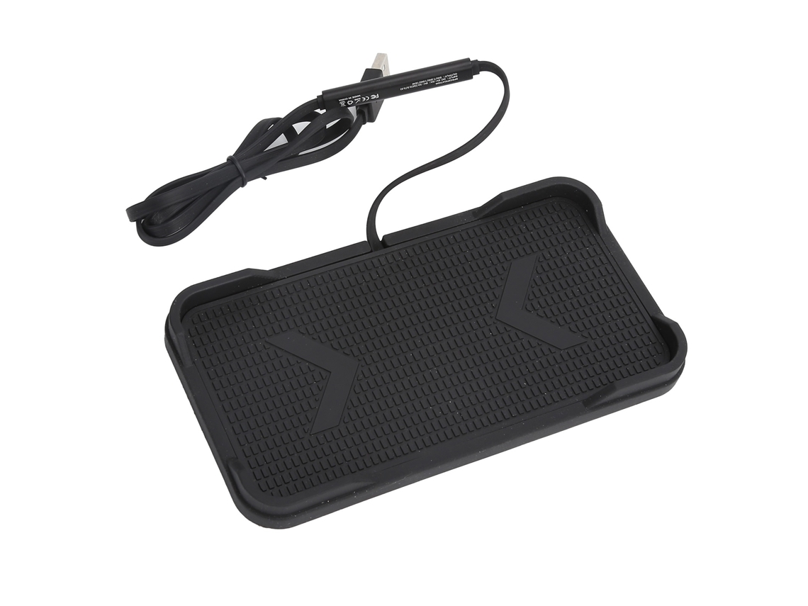 Lurelia Carregador Sem Fios Para Carro 10 W, Para Smartphones Qi, Base Antiderrapante