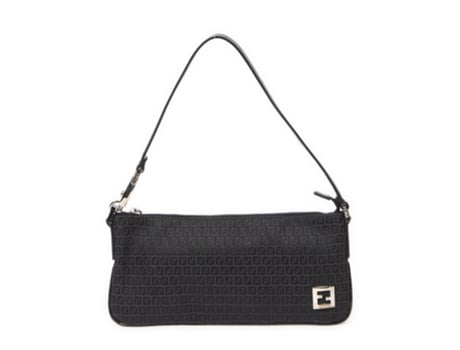 Saco De Ombro De Mulher Fendi Rectangular Hobo Preto (tamanho Único)