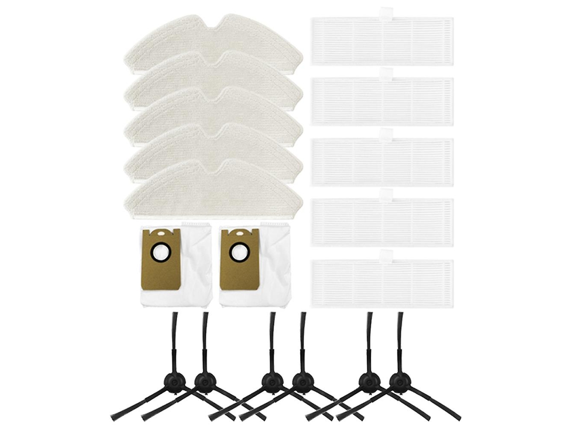 Escova Lateral Hepa Mops Saco de Pó Robô Filtro de Vácuo para Proscenic