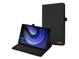 Capa de couro e tecido Webake para tablet Xiaomi Pad 6 / Pad 6 Pro