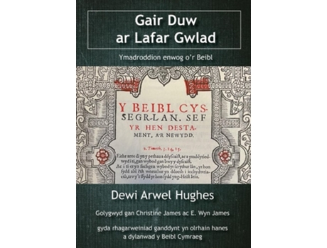 Livro Gair Duw ar Lafar Gwlad - Ymadroddion enwog or Beibl de Dewi Arwel Hughes (Galês)